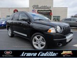 Brilliant Black Crystal Pearl Jeep Compass in 2008