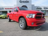 2013 Flame Red Ram 1500 Express Quad Cab #75194176