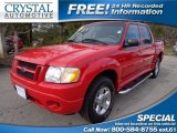 2005 Ford Explorer Sport Trac Bright Red