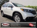 2013 White Diamond Pearl Honda CR-V EX-L #75226377