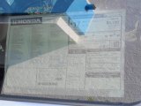2013 Honda Ridgeline Sport Window Sticker