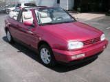 Memory Red Pearl Volkswagen Cabrio in 1997