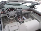 2005 Audi A4 3.0 quattro Cabriolet Grey Interior
