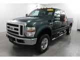 Forest Green Metallic Ford F250 Super Duty in 2010