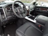 2012 Dodge Ram 3500 HD Laramie Crew Cab 4x4 Dually Dark Slate Interior