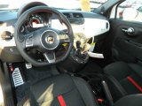 2013 Fiat 500 Abarth Abarth Nero/Nero (Black/Black) Interior