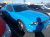 2010 Grabber Blue Ford Mustang V6 Coupe #75288308