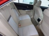 2013 Toyota Camry Hybrid LE Rear Seat