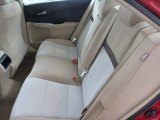 2013 Toyota Camry Hybrid LE Rear Seat