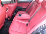 2008 Mitsubishi Lancer Evolution GSR Rear Seat