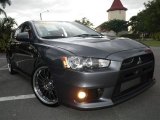 2008 Mitsubishi Lancer Evolution GSR Front 3/4 View