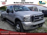 2005 Silver Metallic Ford F350 Super Duty XLT Crew Cab 4x4 Dually #75312894