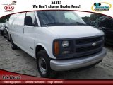 2002 Summit White Chevrolet Express 3500 Commercial Van #75312892