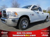 2012 Bright White Dodge Ram 2500 HD SLT Crew Cab #75312664