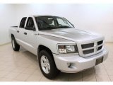 2011 Bright Silver Metallic Dodge Dakota Big Horn Crew Cab 4x4 #75312862