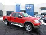 2006 Bright Red Ford F150 XLT SuperCab 4x4 #75312709