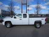 2008 Summit White Chevrolet Silverado 1500 LT Extended Cab 4x4 #75336352