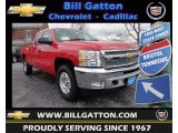 2013 Victory Red Chevrolet Silverado 1500 LT Extended Cab 4x4 #75336757