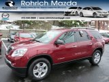 2008 Red Jewel GMC Acadia SLE AWD #75336626