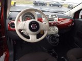 2012 Fiat 500 c cabrio Pop Dashboard