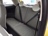 2012 Fiat 500 Lounge Rear Seat