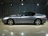 2001 Ferrari 456M GTA 2001 Ferrari 456MGTA, Silver / Blue, Profile