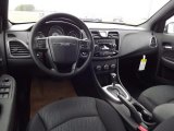 2013 Chrysler 200 LX Sedan Black Interior