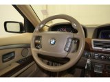 2006 BMW 7 Series 750Li Sedan Steering Wheel