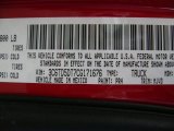 2012 Ram 2500 HD Color Code for Bright Red - Color Code: PR4