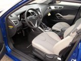 2012 Hyundai Veloster  Gray Interior