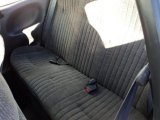1998 Pontiac Grand Am GT Coupe Rear Seat