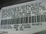 2001 GS Color Code for Mystic Sea Opalescent - Color Code: 6S5