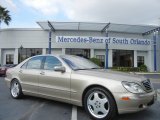 Desert Silver Metallic Mercedes-Benz S in 2001