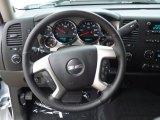 2013 GMC Sierra 2500HD SLE Extended Cab 4x4 Steering Wheel