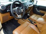 2011 Jeep Wrangler Mojave 4x4 Black/Dark Saddle Interior