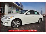 2013 White Satin Pearl Hyundai Genesis 3.8 Sedan #75357321