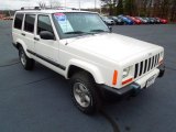 2001 Stone White Jeep Cherokee Sport 4x4 #75357397
