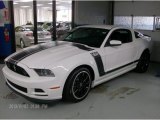 2013 Performance White Ford Mustang Boss 302 #75357316