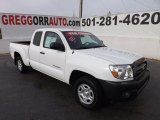 2010 Super White Toyota Tacoma Access Cab #75357312