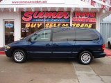 2000 Patriot Blue Pearlcoat Chrysler Town & Country LX #7512619