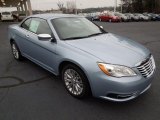 2013 Crystal Blue Pearl Chrysler 200 Limited Hard Top Convertible #75394751
