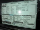 2013 GMC Yukon XL SLE 4x4 Window Sticker