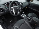 2013 Chrysler 200 S Sedan Black Interior