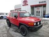 2012 Radiant Red Toyota FJ Cruiser Trail Teams Special Edition 4WD #75395017