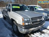 2004 Silver Birch Metallic Chevrolet Silverado 1500 Z71 Extended Cab 4x4 #75394435