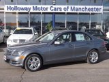 2013 Palladium Silver Metallic Mercedes-Benz C 300 4Matic Luxury #75394567