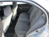 2002 Honda Civic LX Sedan Rear Seat