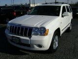2008 Stone White Jeep Grand Cherokee Limited 4x4 #75394125