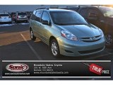 2006 Silver Pine Mica Toyota Sienna LE AWD #75394091