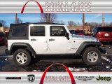 2011 Bright Silver Metallic Jeep Wrangler Unlimited Rubicon 4x4 #75394210